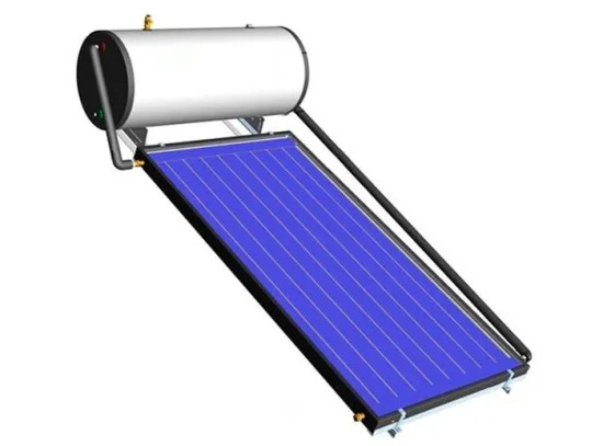 Integrated pressurized flat plate panel solar water heaters for home shower use with parts