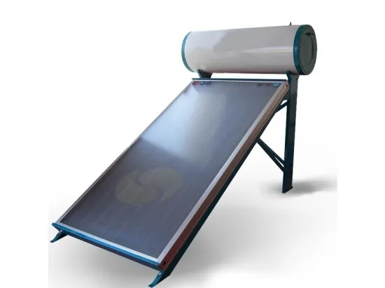 100 liters integrated pressurized flat plate calentador solar agua water heater for camping