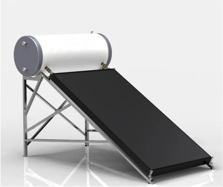 100 liters integrated pressurized flat plate calentador solar agua water heater for camping