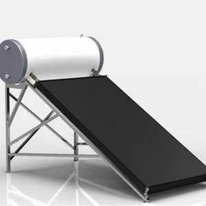 100 liters integrated pressurized flat plate calentador solar agua water heater for camping