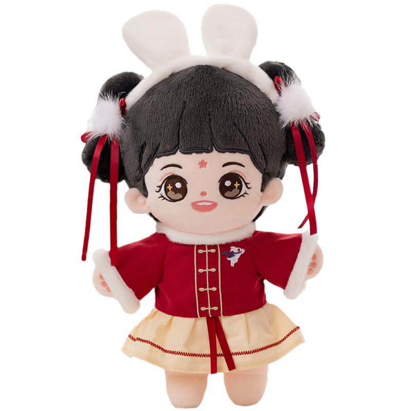 Kpop Idol Stuffed Plushie Dolls Cartoon Cute Girls Plush Dolls