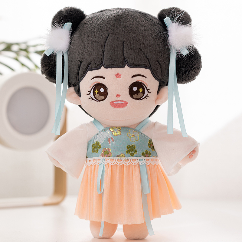 Kpop Idol Stuffed Plushie Dolls Cartoon Cute Girls Plush Dolls