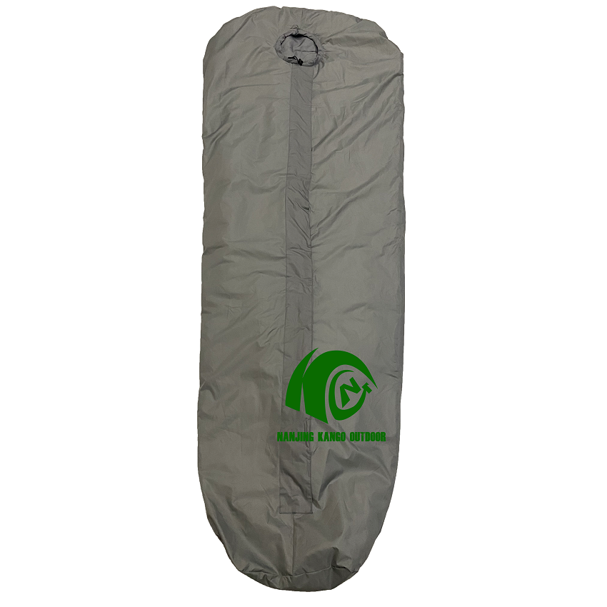 Kango Portable Camping Hammock Sleeping Bag Cotton Silk Filling Customized Spring Mummy Sleeping Bag