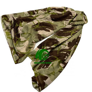 KANGO Tactical Camouflage Shemagh Oman Shemagh Kerchief with Jacquard