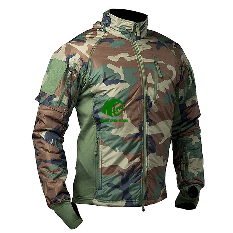 Kango Black Multicam Light Weight Waterproof and Breathable Windbreaker Jacket