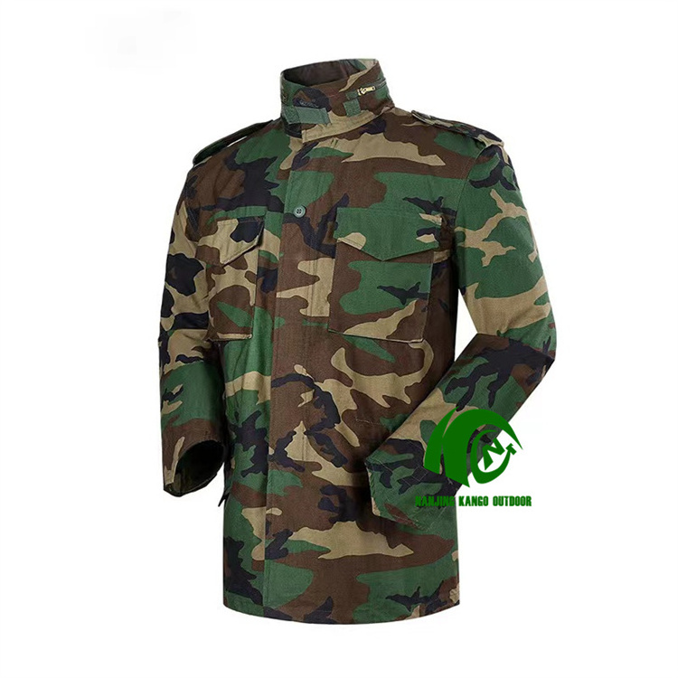 Kango 2023 Winter Camouflage Supplier M65 Flying Jacket Olive Green Russia Field M65 Men Field Jacket