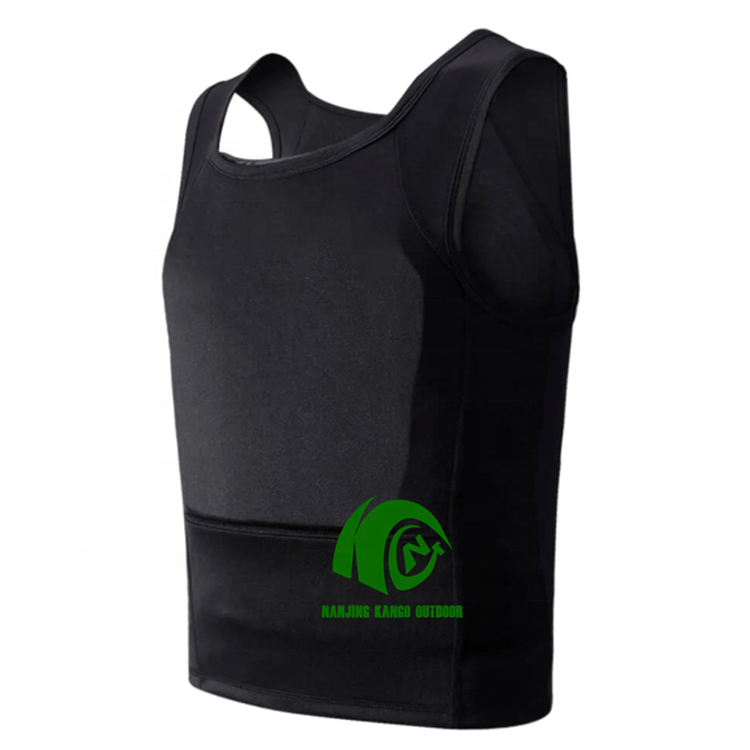 KANGO Factory make concealable vest men's tactical vest polyester concealable tank top concealed carry vest