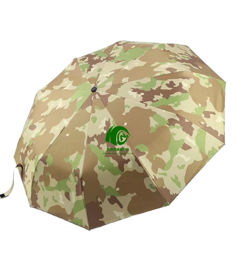 Kango High Quality Windproof Beach Umbrella Portable Beach Camo Umbrella Automatic Camo Umbrella