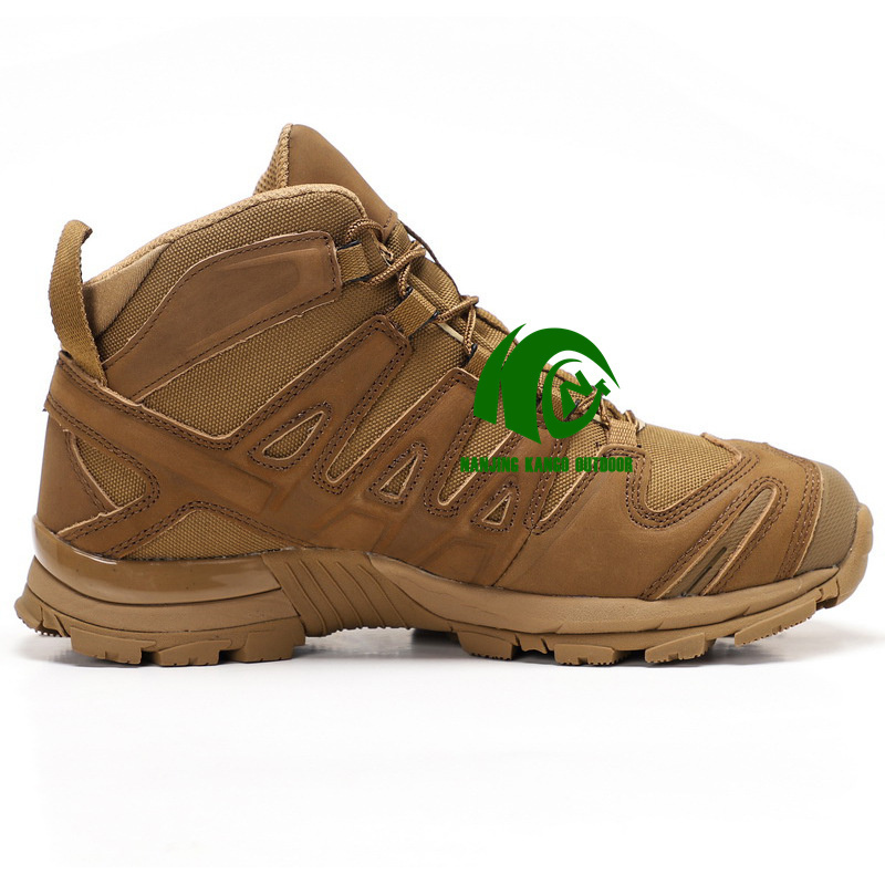 Kango new breathable outdoor hiking Desert Tactical Shoes Jungle Boots for men