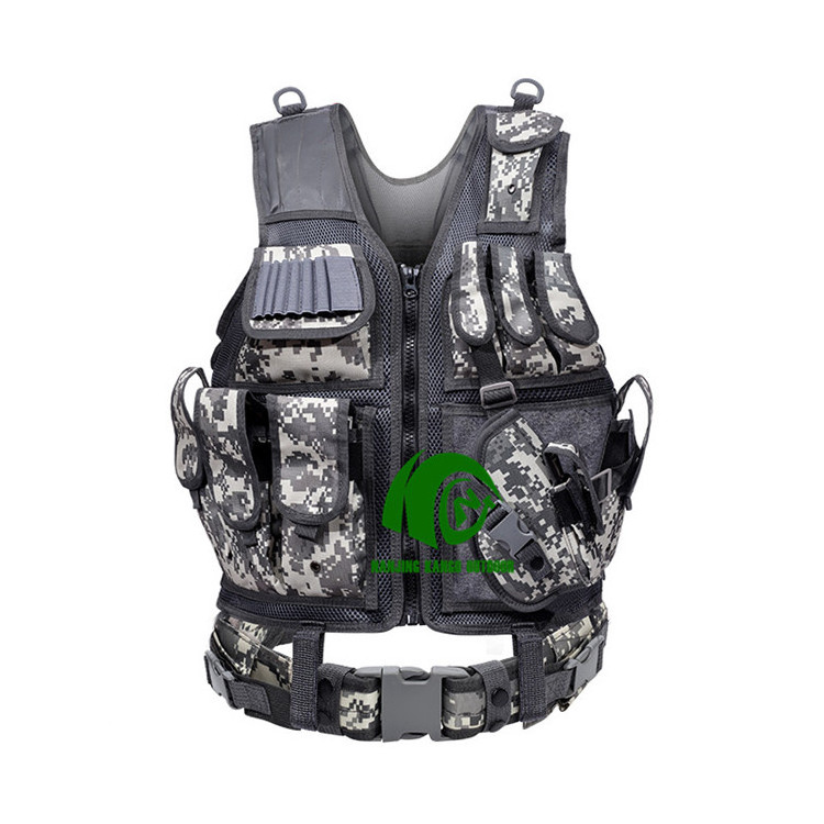 KANGO Factory make lightweight outdoor use blue tactical vest