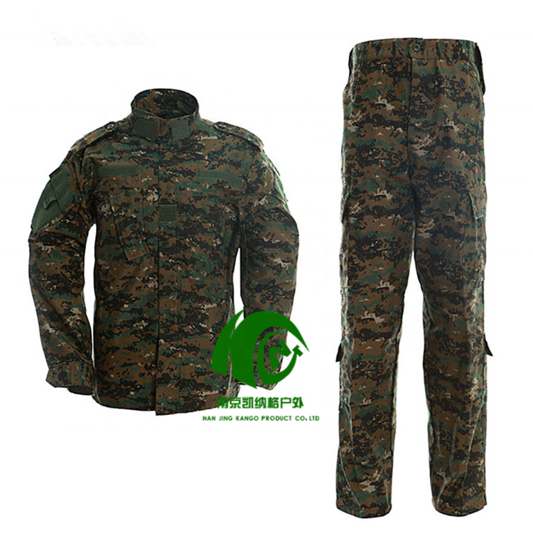 KANGO Mens Camouflage Desert Digital Camo Uniform