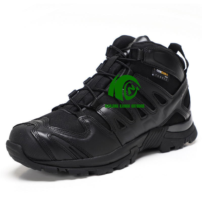 Kango new breathable outdoor hiking Desert Tactical Shoes Jungle Boots for men