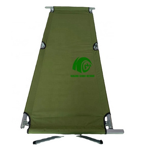 KANGO Factory make outdoor camping sleeping bed high quality single folding bed waterproof tactical folding bed