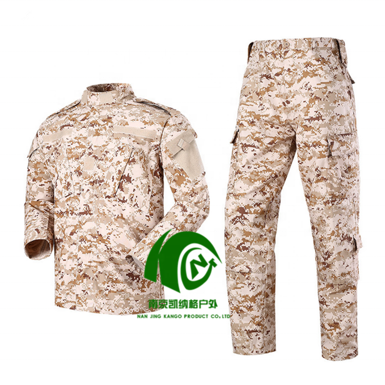 KANGO Mens Camouflage Desert Digital Camo Uniform