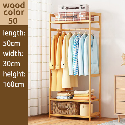 Large Capacity Storage Bamboo Coat Hanger Rack For Manufacturer Hot Sale Coat Rack