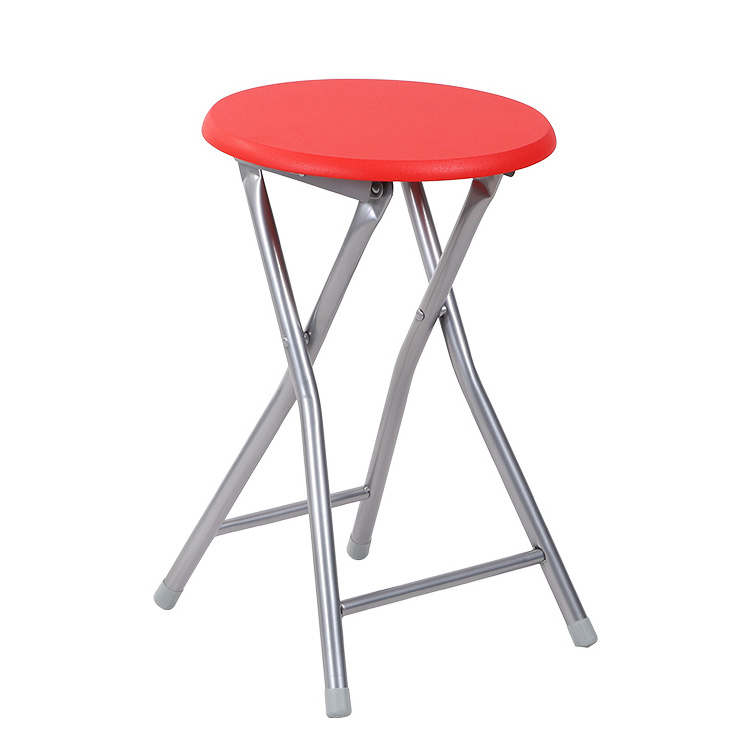 MDF Seat with Metal Tube Folding Stool for Indoor and Outdoor