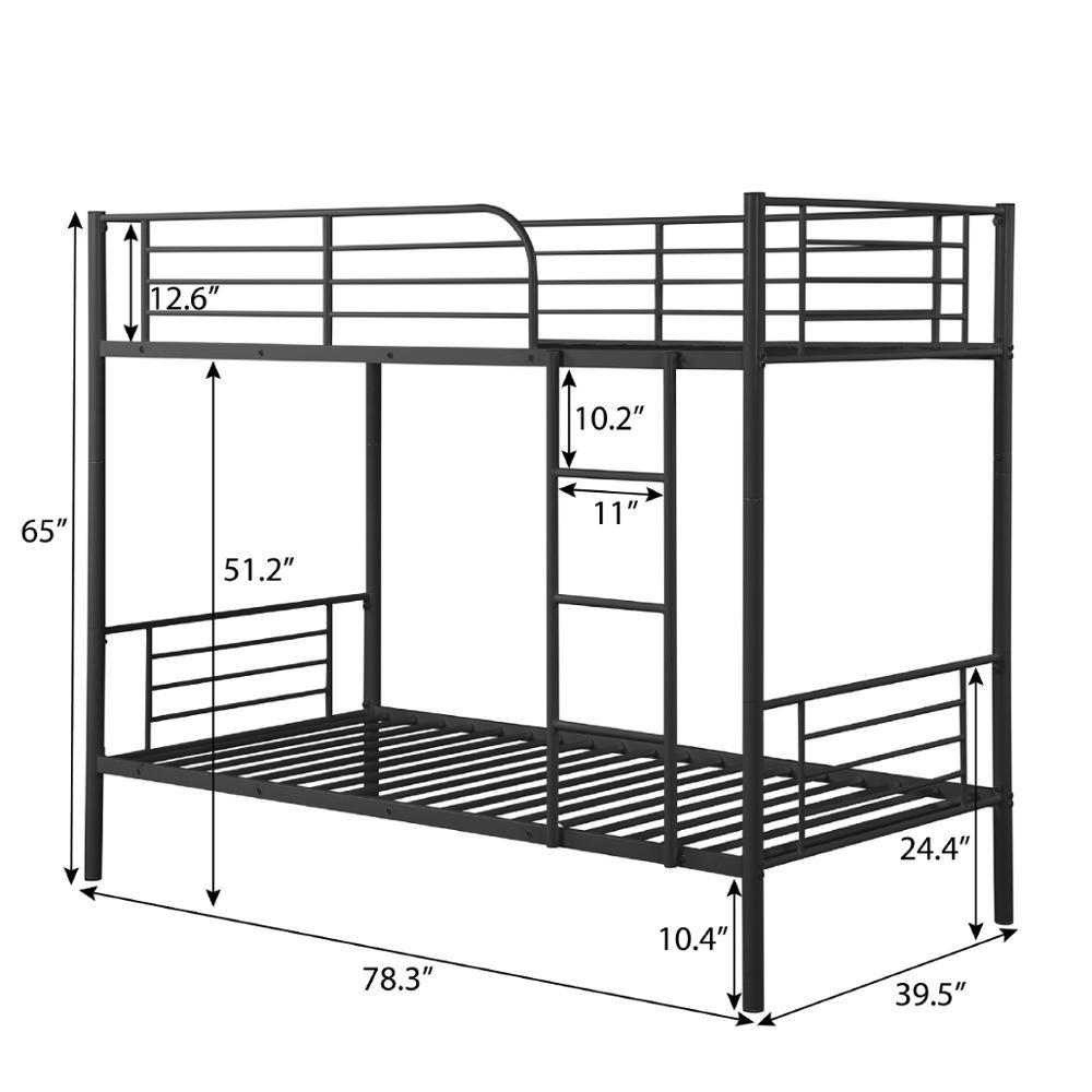 Cheap Prices Modern Design Children Bunk Bed Single Bed Multifunctional DIY Hotel School Furniture Bed for Kids Metal Steel Tube