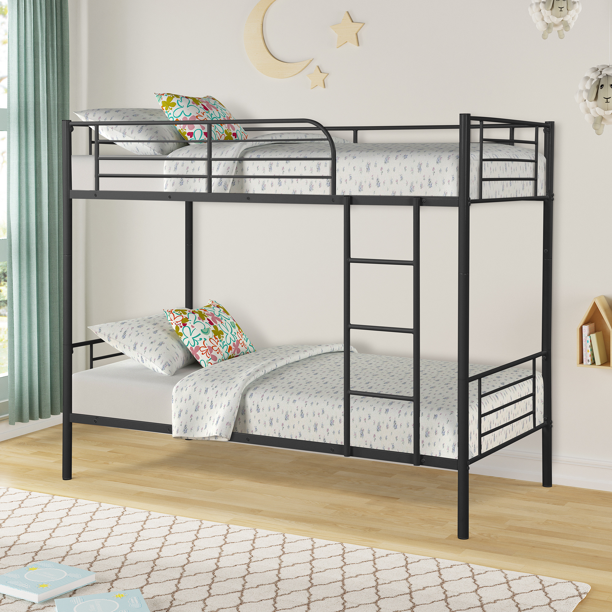 Cheap Prices Modern Design Children Bunk Bed Single Bed Multifunctional DIY Hotel School Furniture Bed for Kids Metal Steel Tube