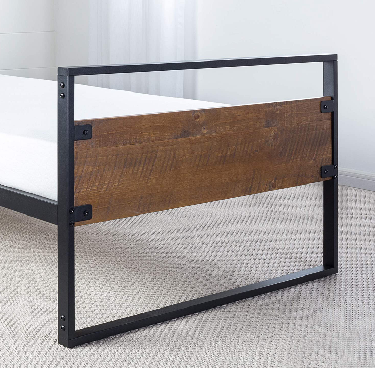 Modern Minimalist Japanese Master Bedroom Furniture Tatami Double Bed