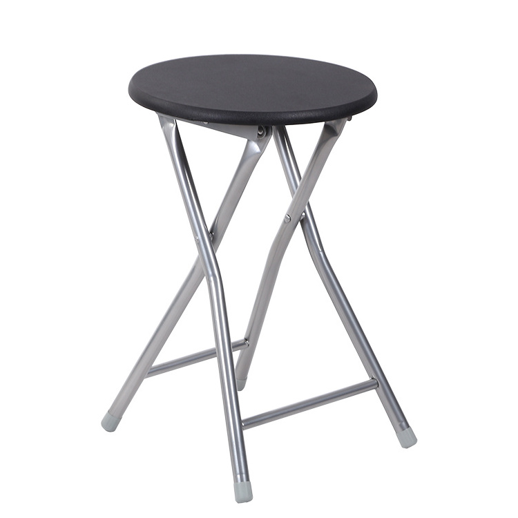 MDF Seat with Metal Tube Folding Stool for Indoor and Outdoor