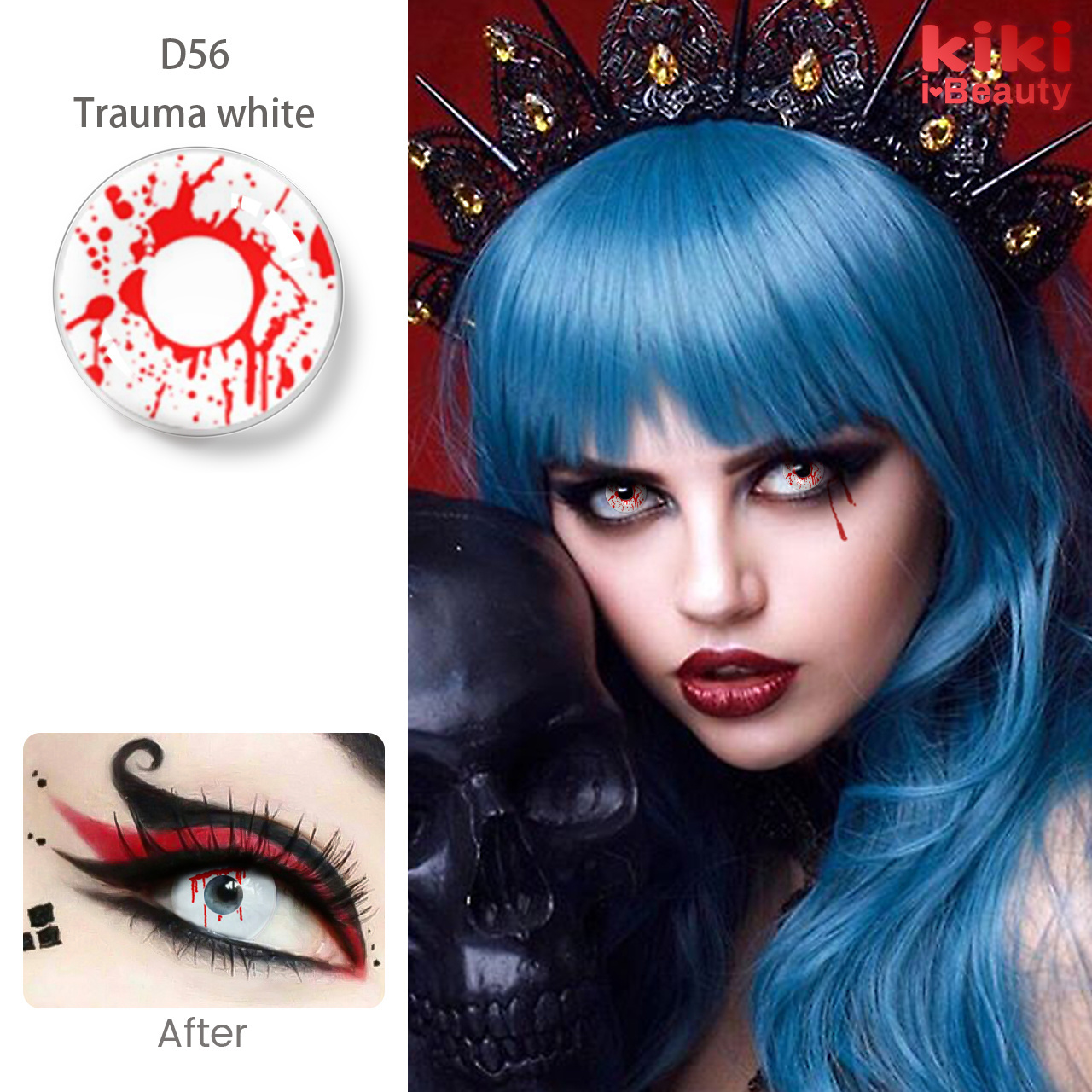 2022 New Serie Wholesale Contact Lens Anime Sharingan Cheap Crazy Halloween Contact Lenses