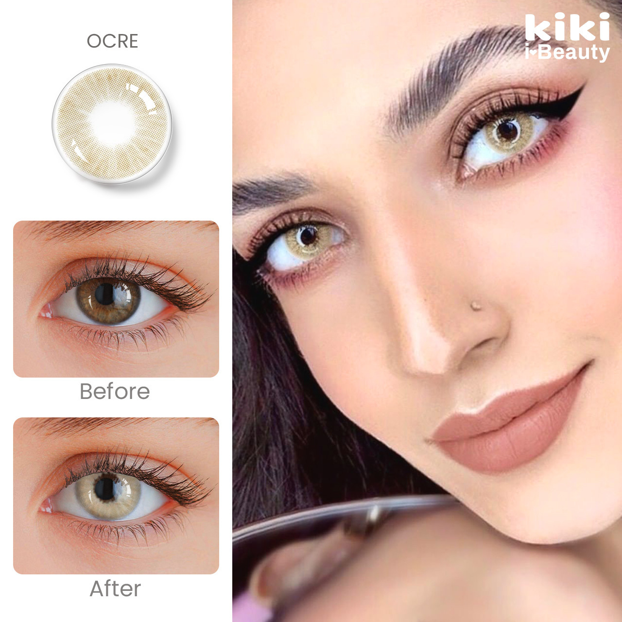 Good quality yearly fresh look contact lens wholesale blue colored contact lenses cheap colored contact wholesale