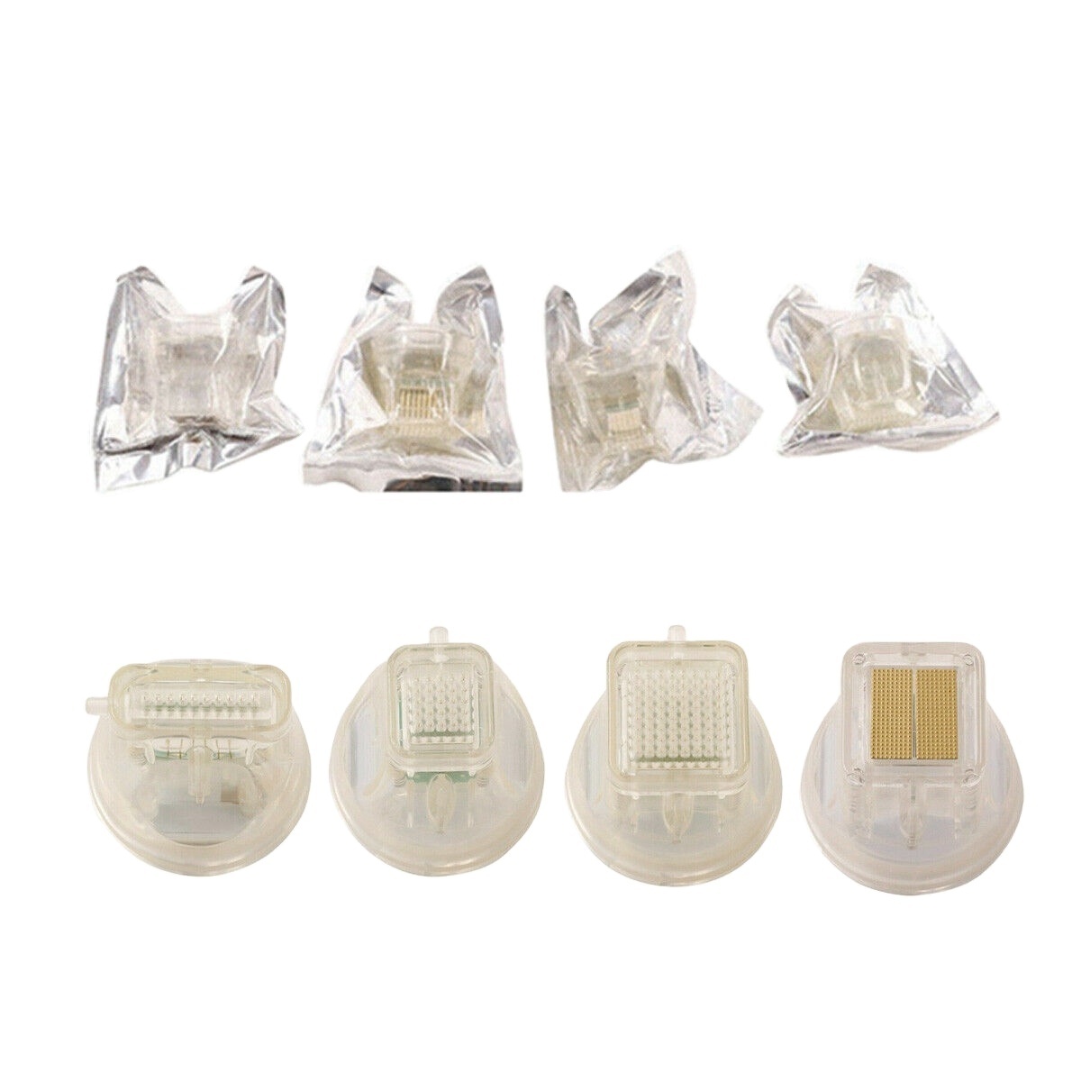 Disposable Insulated Rf Microneedle 10/25/64/nano Pins Cartridges Fractional Gold Radio Frequency Micro Needling Tips