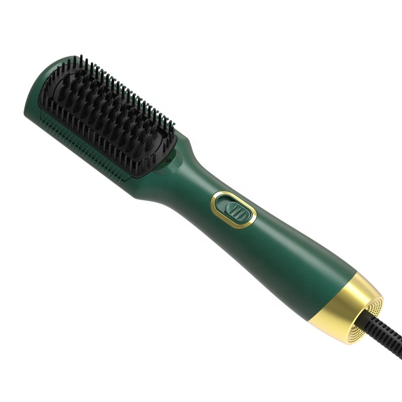 KangRoad Negative ions Hair Dryer Brush Comb One Step Temperature Adjust BLDC Hot Air Blower Brush