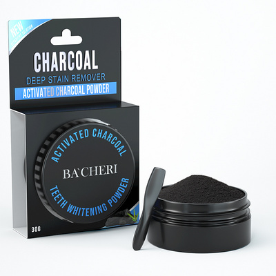 Oral Care 100% Organic Natural Coconut Charcoal Activated Charcoal Tooth Powder Teeth Whitening Powder