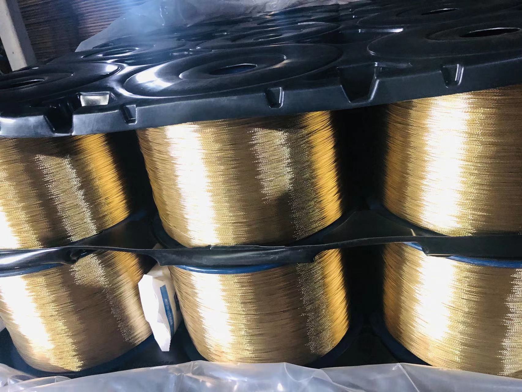 Brass Coated no scratch  0.25+6+12*0.225HT Good Resilience Steel Cord for Radial Tyre