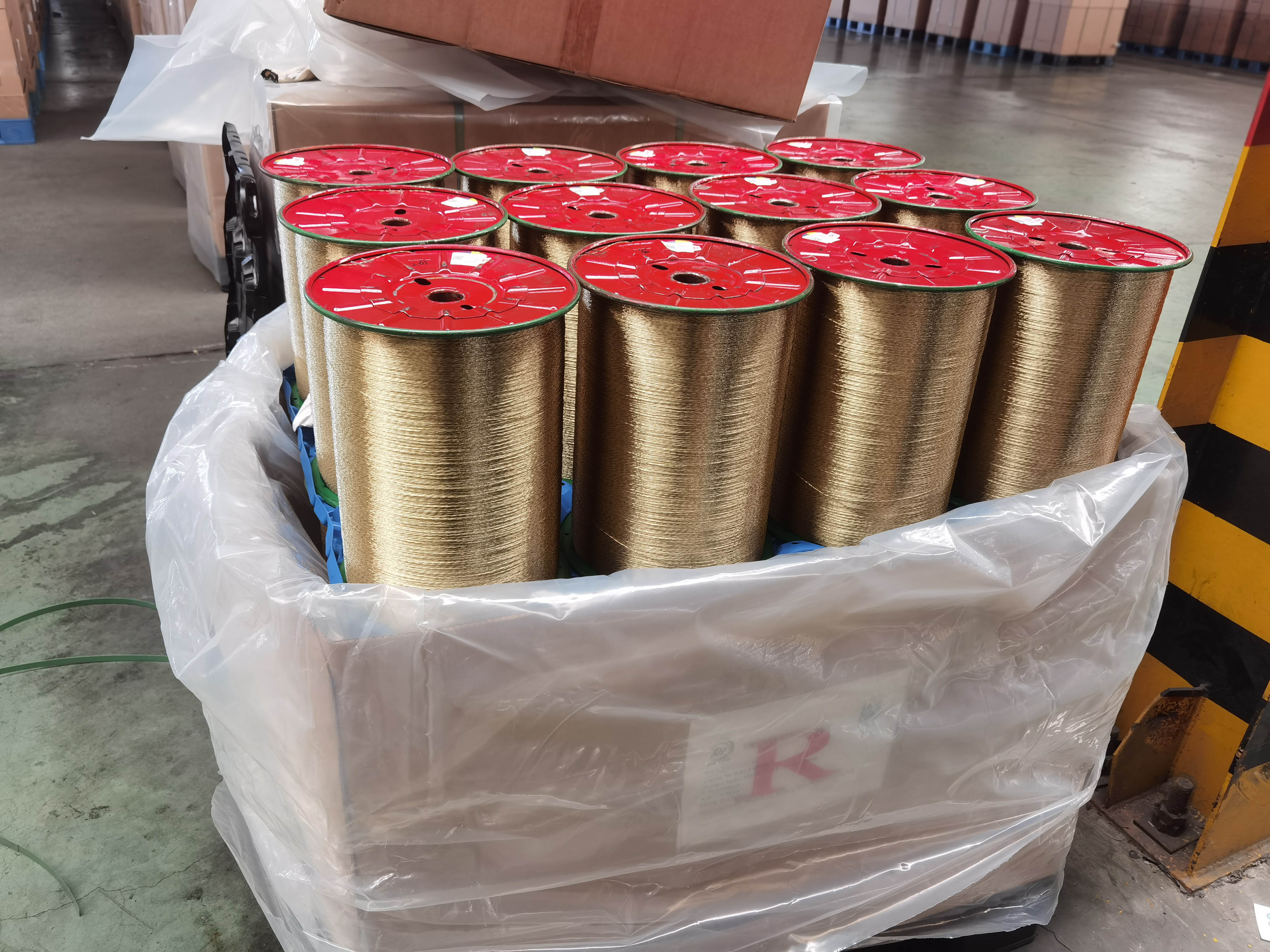 Brass Coated no scratch  0.25+6+12*0.225HT Good Resilience Steel Cord for Radial Tyre