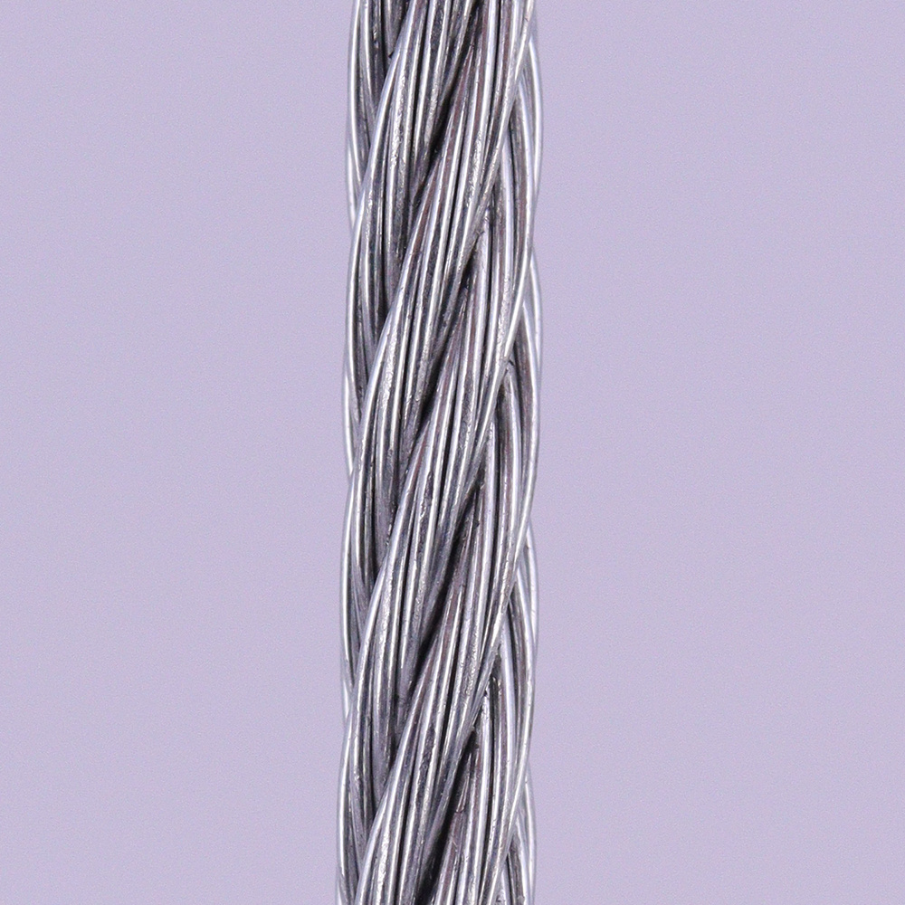 High Adhesion Puncture Resistant Galvanized Steel Wire Rope For Industrial Rubber Tracks