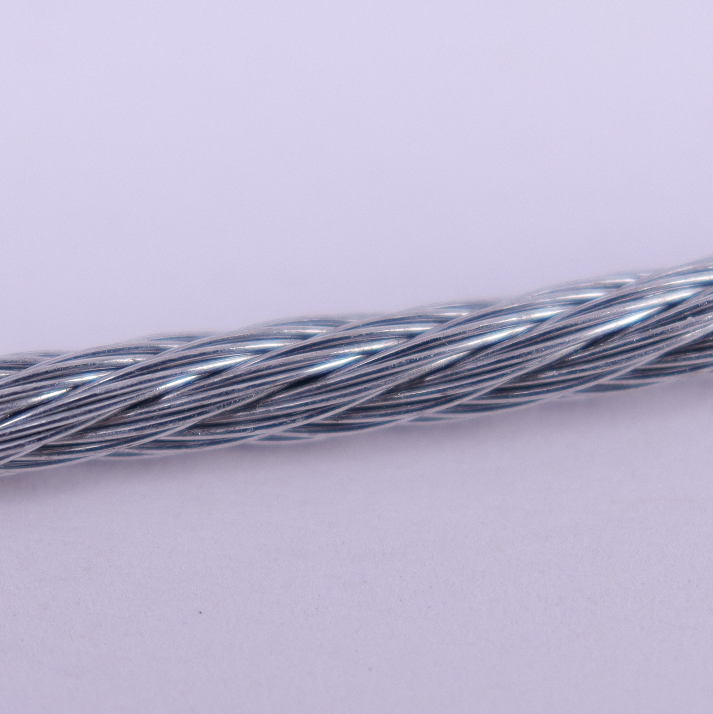 High Adhesion Puncture Resistant Galvanized Steel Wire Rope For Industrial Rubber Tracks