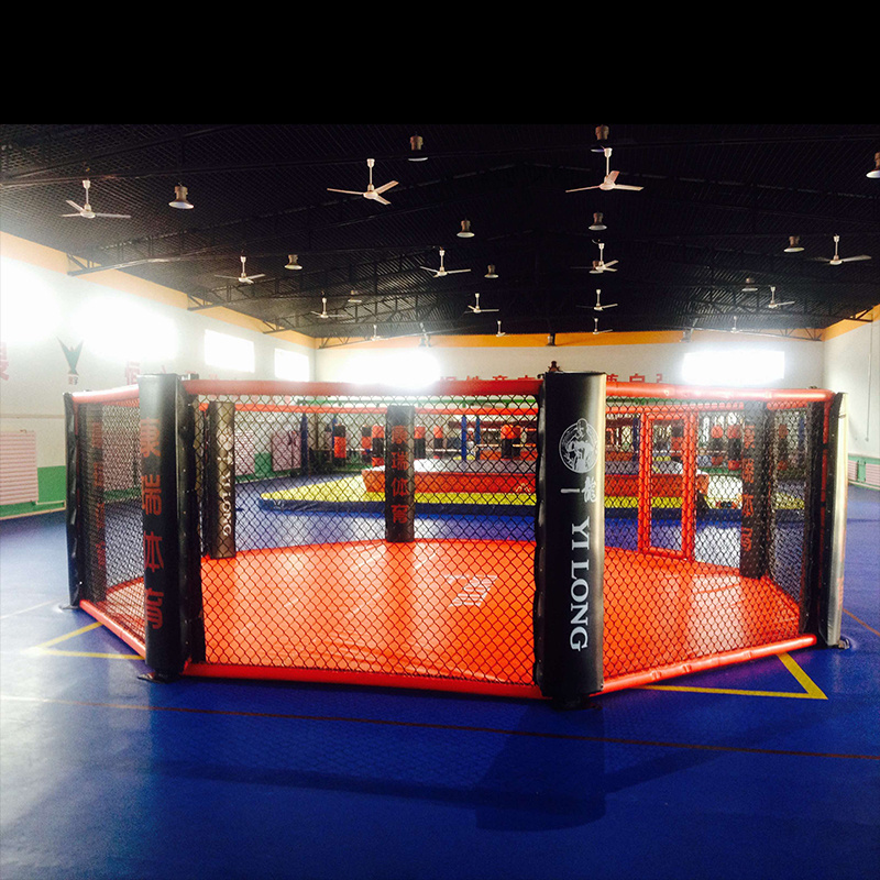 Training High Quality Competition Octagon  Boxing Ring Hot Sale Used Boxing Ring for Sale customized color with wholesale