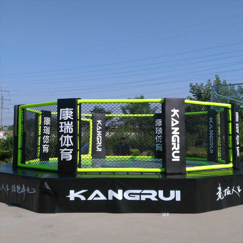 Training High Quality Competition Octagon  Boxing Ring Hot Sale Used Boxing Ring for Sale customized color with wholesale