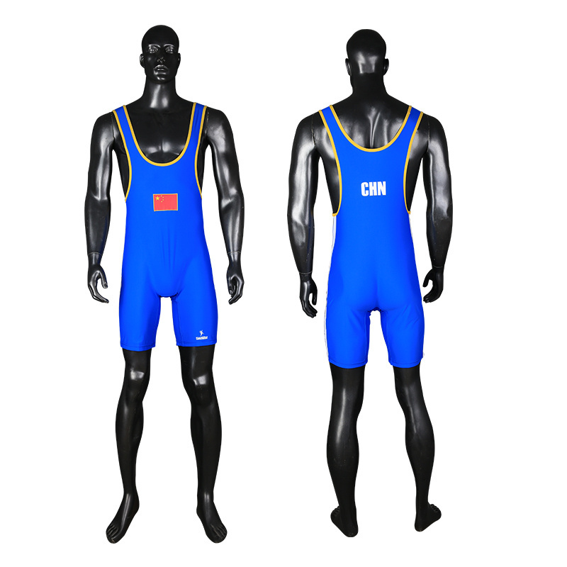 Customized Factory Wholesale Weightlifting Uniform High Quality professional weightlifting uniforms men's wrestling singlets