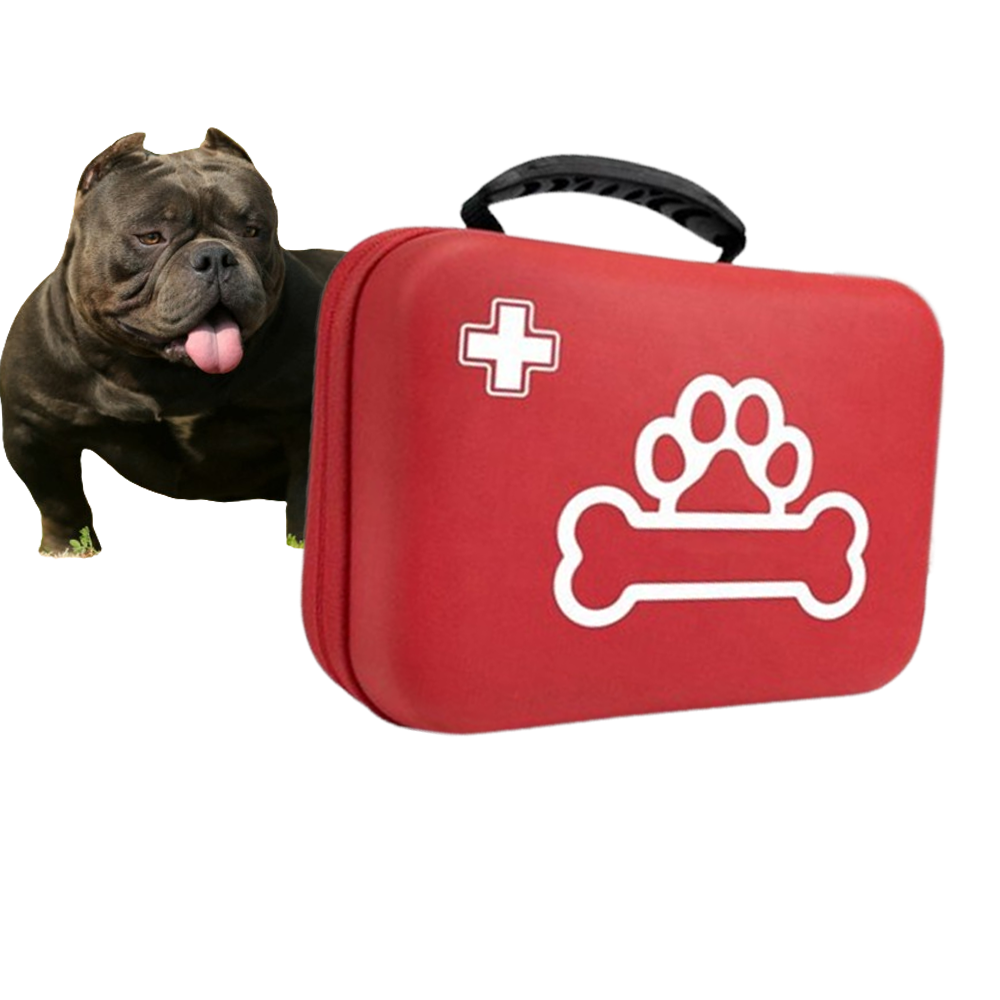 Suitable For Portable Pet Red First Aid Kit Specifically Designed For Pets Travel Outdoor Adventure Dog Medical First Aid Kit