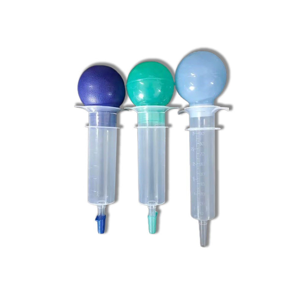 High Quality Disposable Catheter Tip Syringe 60ml/80ml/90ml Large Size Iirrigation Syringe Irrigating Ball Syringe