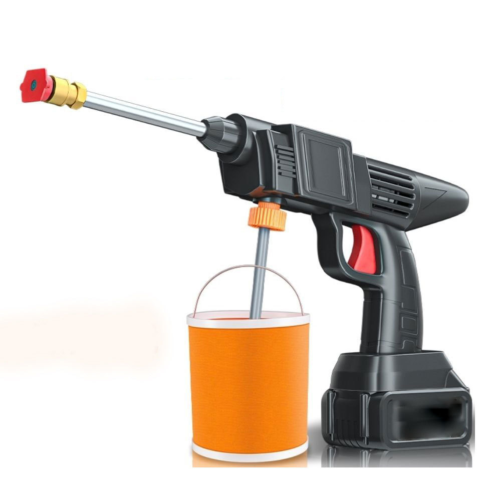 multi fonction automatic car wash spray gun foam foam mini portable cordless high pressure car washer gun