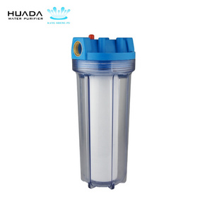 Household pre filter remove impurities blue water filter housing pipeline water filter