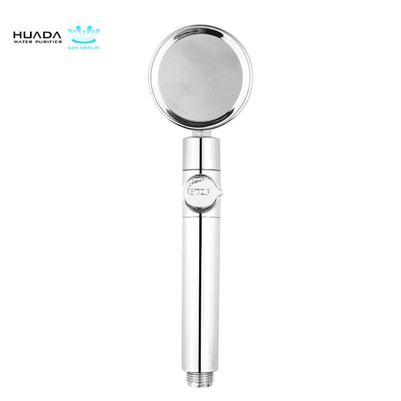 Modern 360 Degrees Rotating Fan Shower Head Nozzle ABS Plastic Filter Handheld Shower Faucet Accessory for Bathroom Home Use