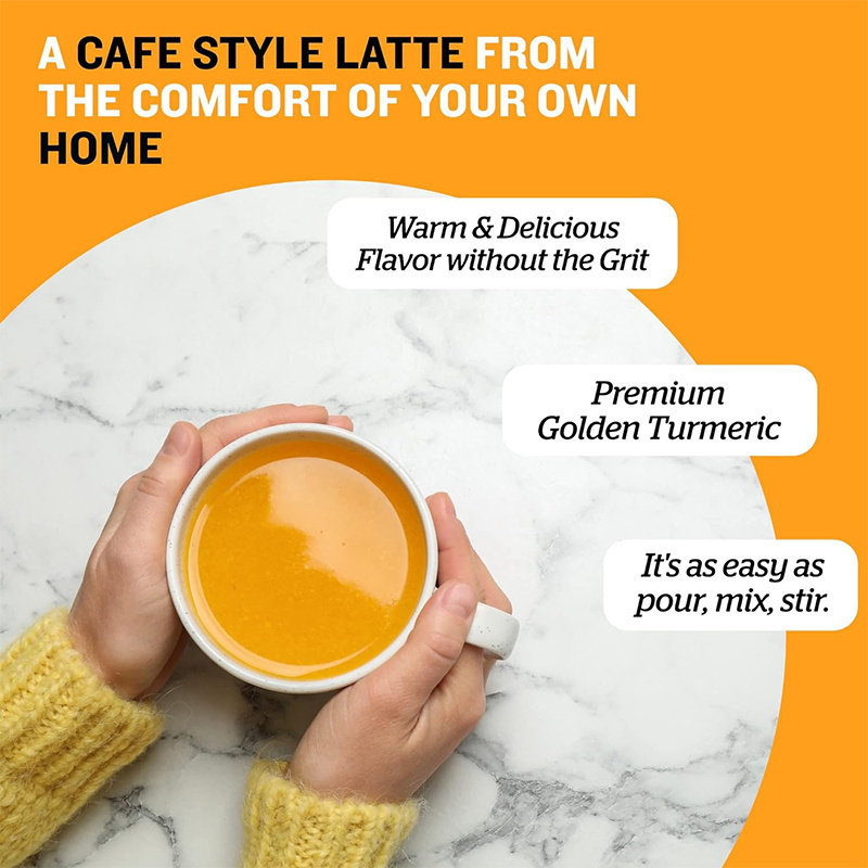 superfood instant latte Golden Milk latte Turmeric Ceylon Cinnamon Spices tea Turmeric Latte