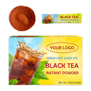 OEM Organic cold extracted freeze-dried Instant lapsang souchong black tea powder