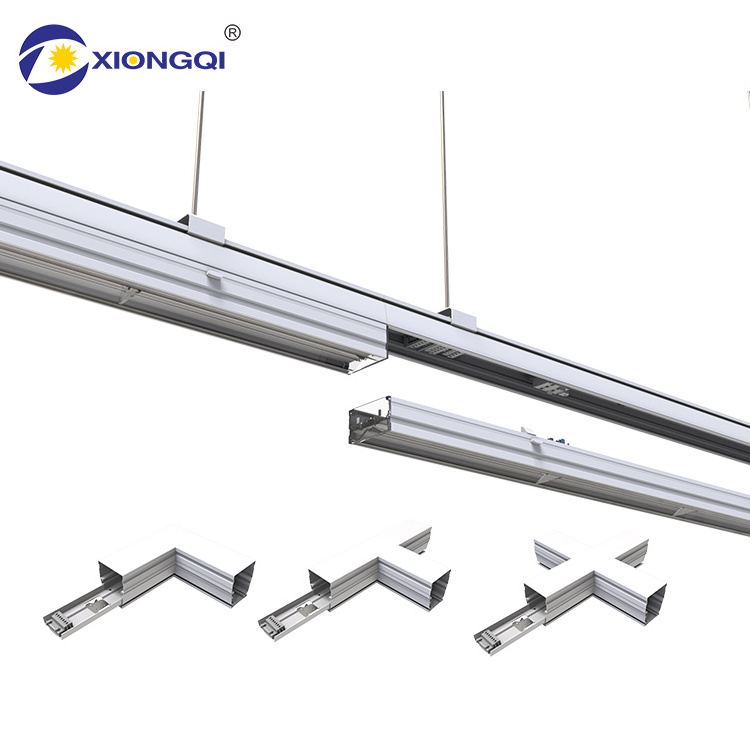 High Efficiency 170LM/W Aluminum PC Cover Warehouse Workshop Supermarket Illumination 24w 50w 60w Led Linear Light