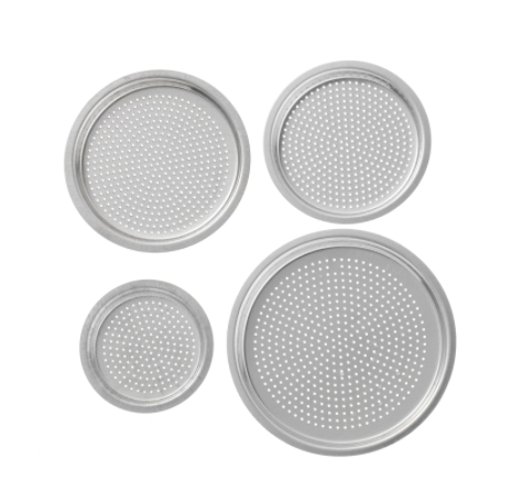 High Quality Stainless Steel Gasket Coffee Filter Plate Replacement Parts for 3/6/9/12 Cup Pot