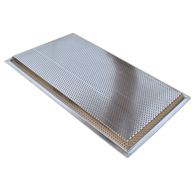 304 316 Stainless Steel Perforated Mesh Dryer Trays Rectangular Cake Pan Bakeware Oven Tray Baking Perforated Pan