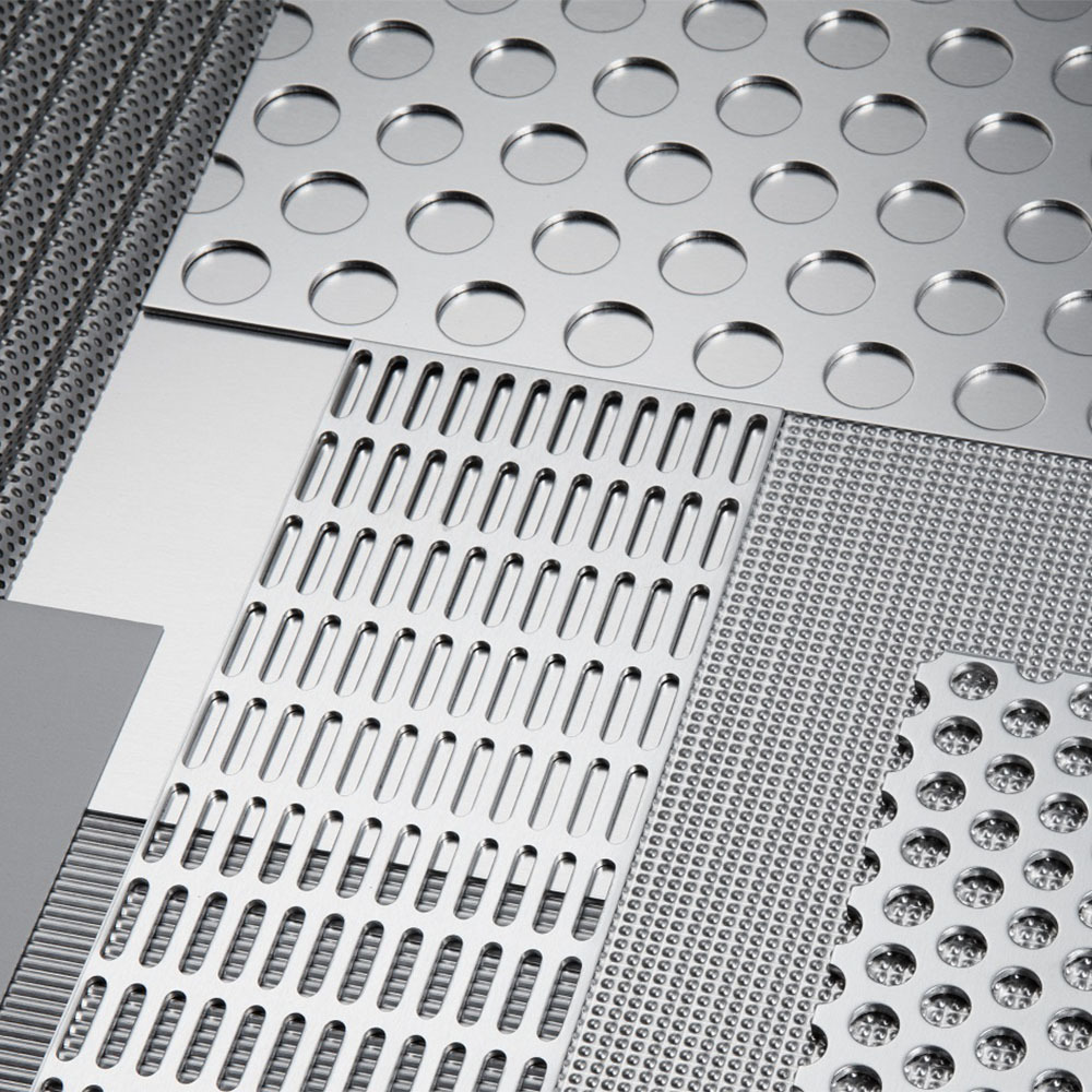 Aluminum /Stainless Steel 304 316 Micron Punched Hole Metal Mesh Panels/Hexagonal Round Decorative Perforated Metal Sheet