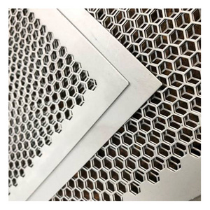 Customized Hole Diameter Stainless Steel Sheet, Decorative Punched Metal Plate, Perforated Metal Sheet for Fume Filtration