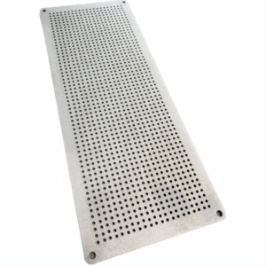 Aluminium Wall Air Vent Brick Cover Round Hole Perforated Mouse Mesh Plate Sheet for Preventing property from Rodent