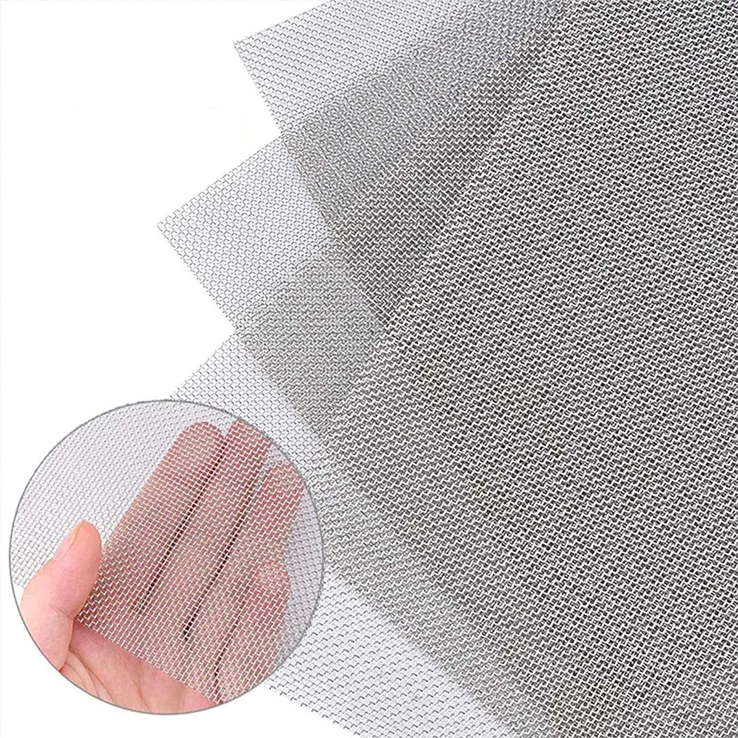 304/316 Stainless Steel Plain/Dutch Weave Metal Mesh Screen for Pest Proof /Dust Filtering/Gutter Guard